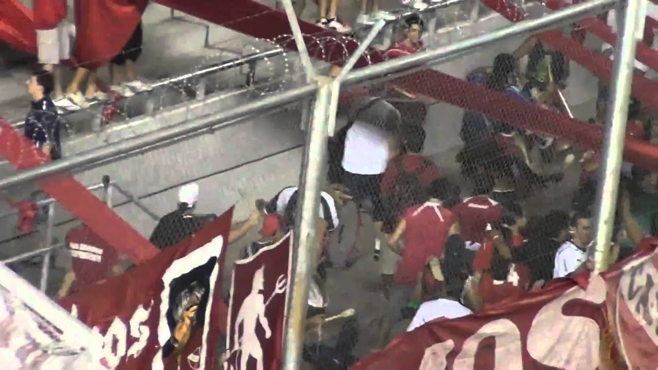 Entra la barra del rojo - Los Diablos Rojos (Independiente - Godoy Cruz)