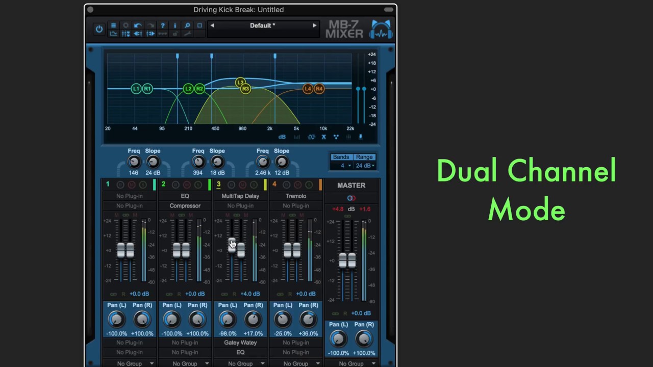Blue Cat's MB-7 Mixer 3 Walkthrough