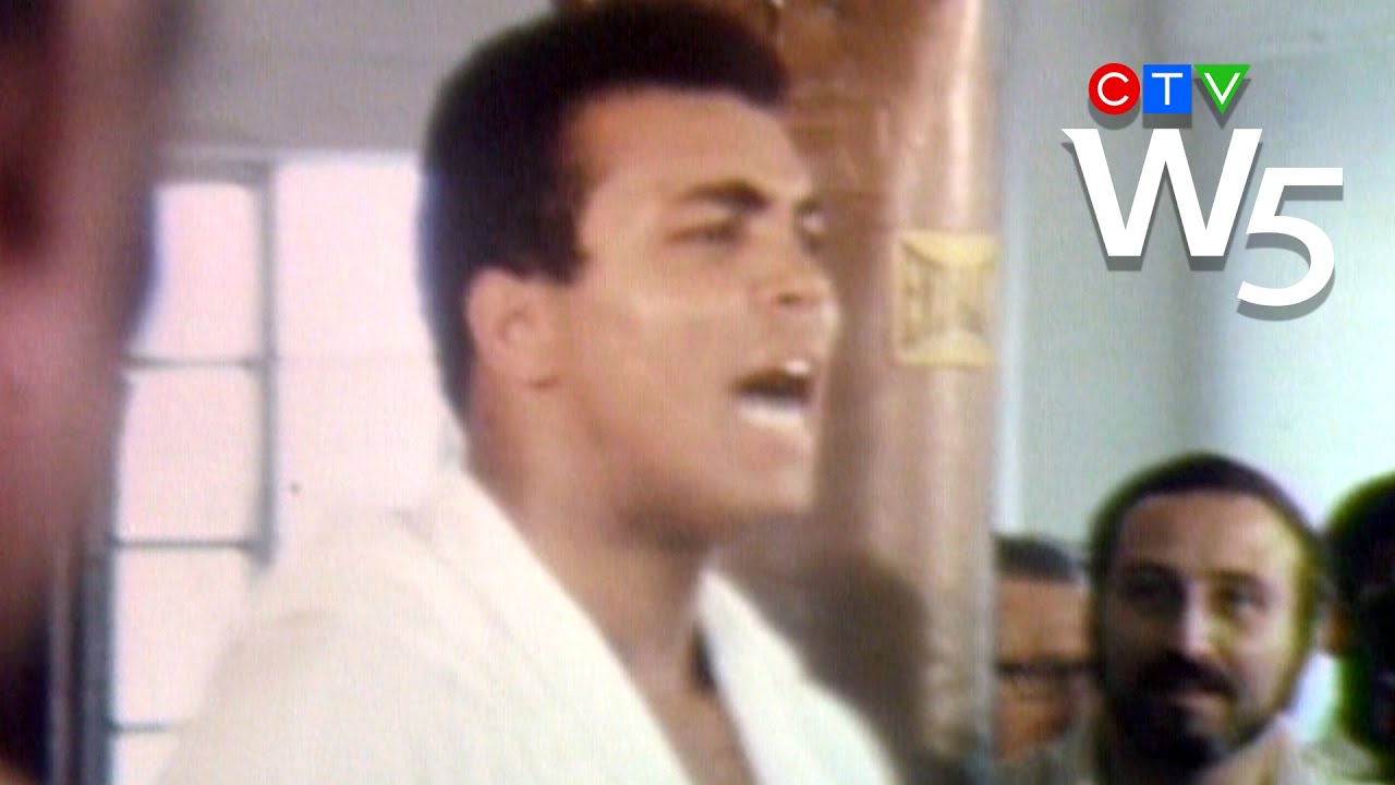 MUHAMMAD ALI RANTS WHILE TRAINING FOR 