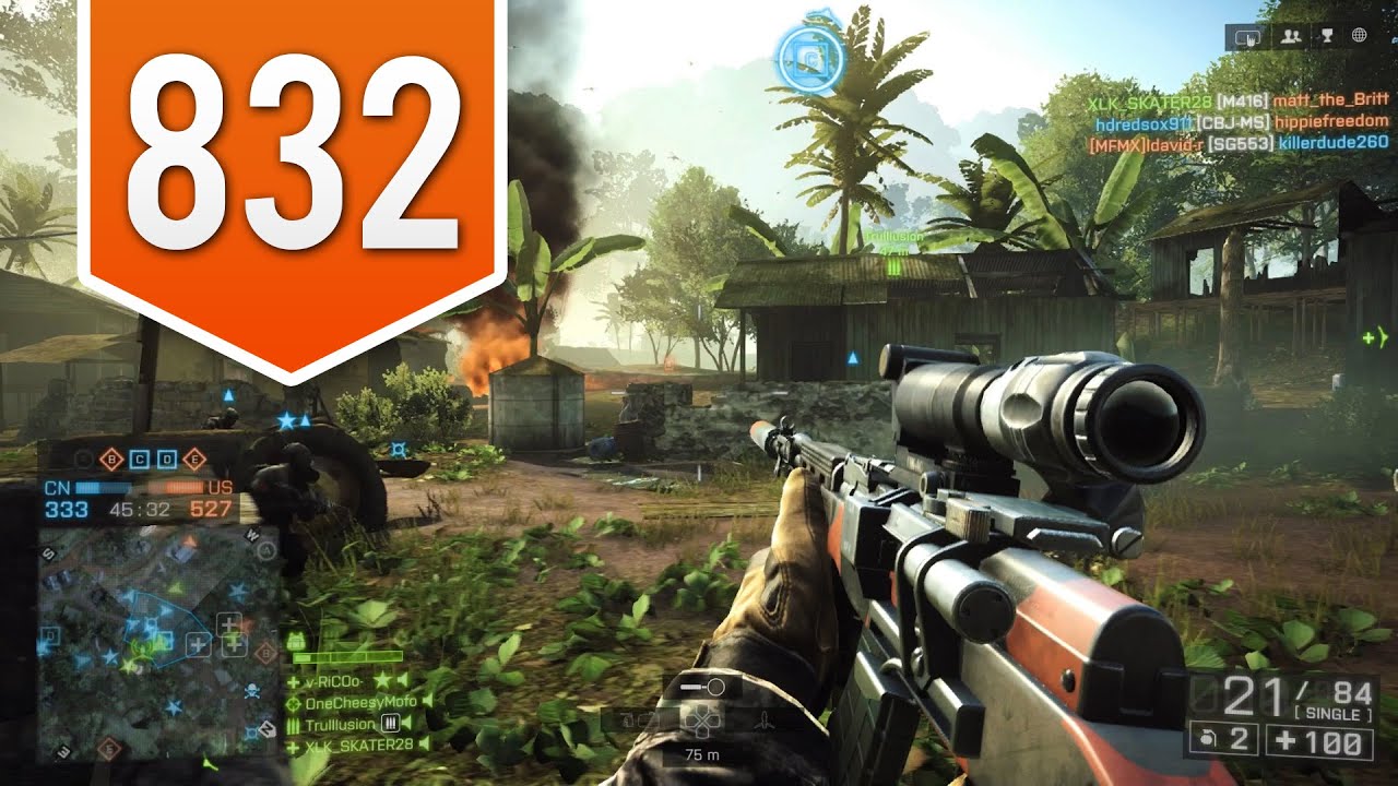 BATTLEFIELD 4 (PS4) — Дорога к максимальному рангу — Многопользовательский игровой процесс в реал...
