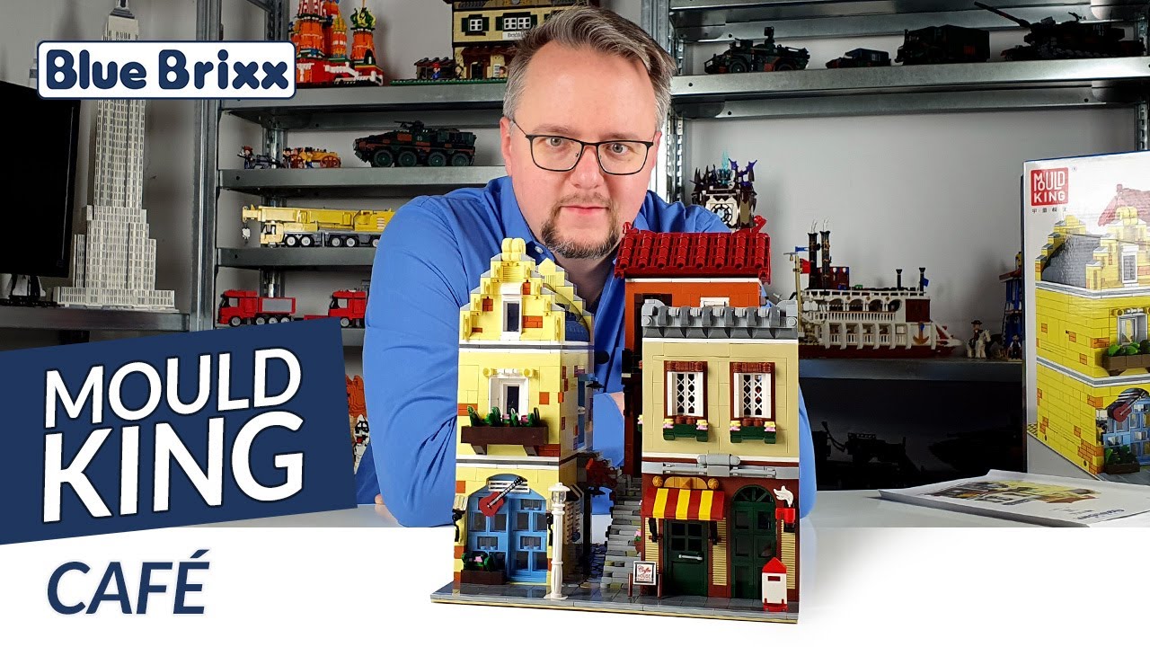 Café von Mould King - drei modulare Gebäude der Extraklasse!
