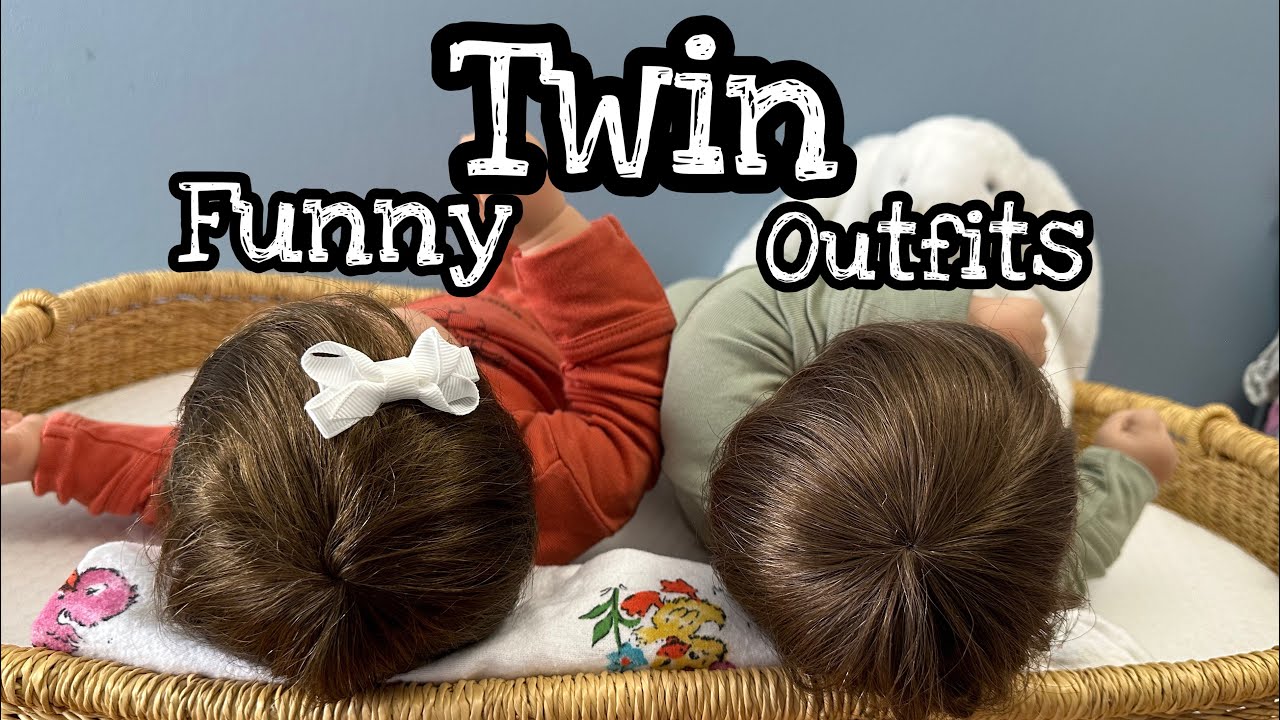 Funny Twin Outfits For Cute Vintage Middleton Dolls