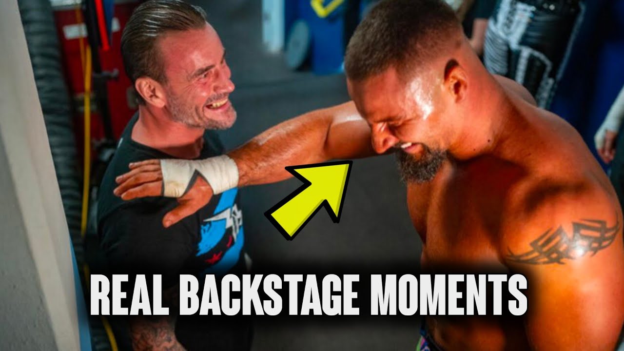 12 Minutes Of Real WWE  Backstage Moments Caught On Camera