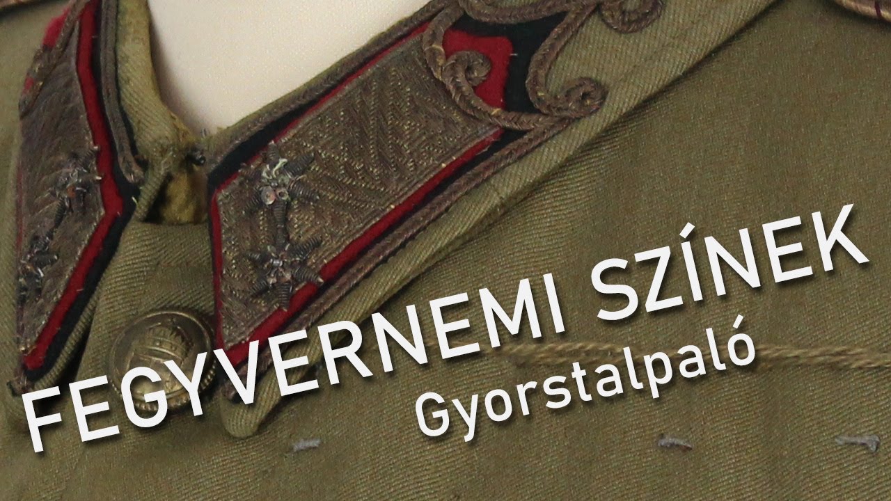 Fegyvernemi színek - Gyorstalpaló