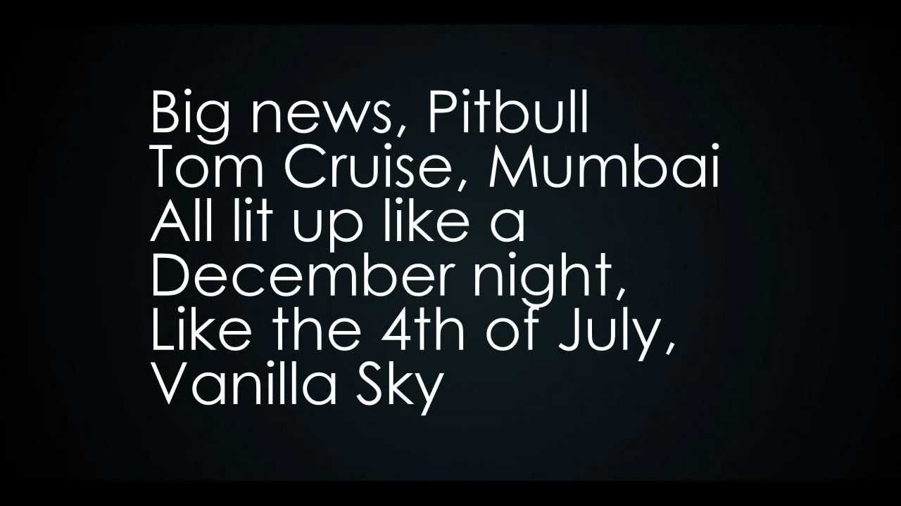 Pitbull ft. Shakira - Get It Started Lyrics (Video with Lyrics / Letra)