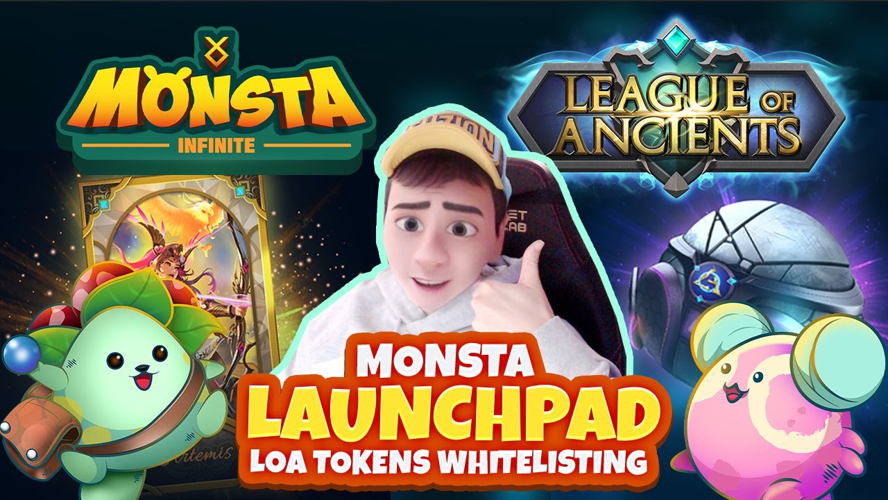 HOW TO BUY LOA TOKEN ON MONSTA LAUNCHPAD with League of Ancients token whitelisting Monsta CHAIN