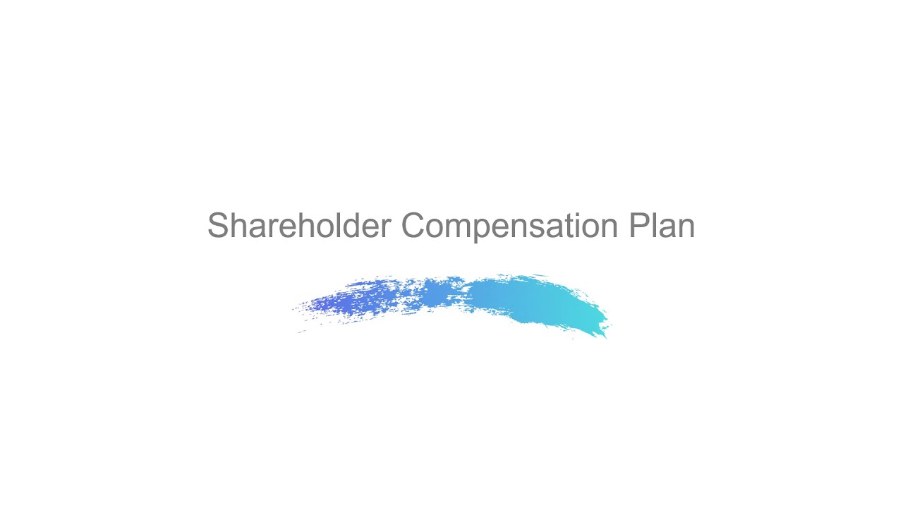 Shareholder Compensation Plan