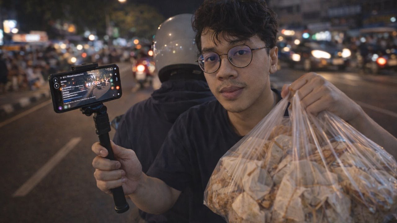 IRL Sahur On The Road + Berbagi Makanan Untuk Sahur