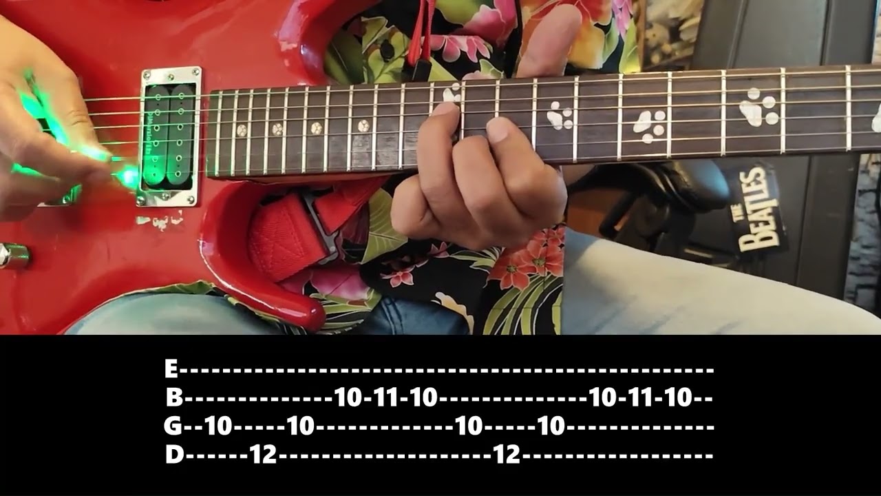 Chico Trujillo - Loca   en vivo   Cover de guitarra  con Tablatura .