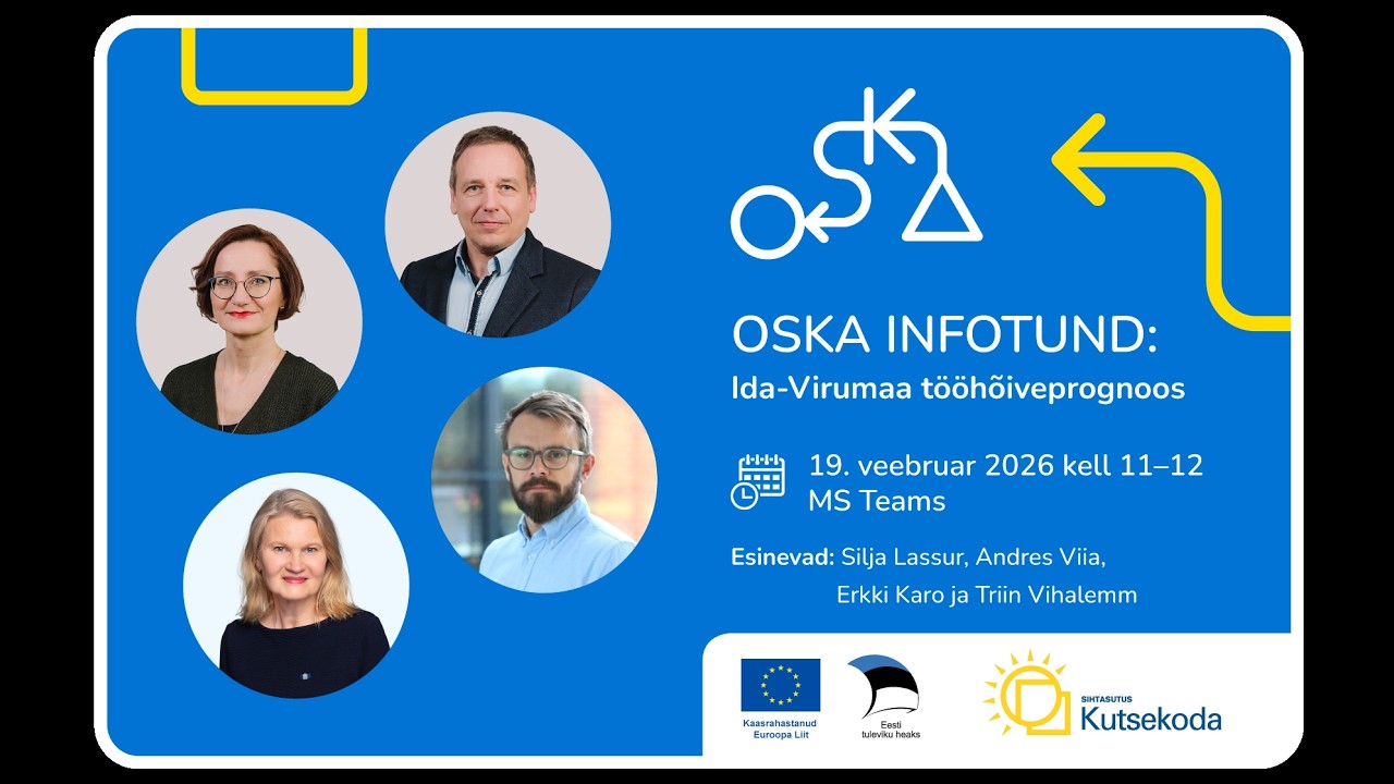 Ida Virumaa tööhõiveprognoos