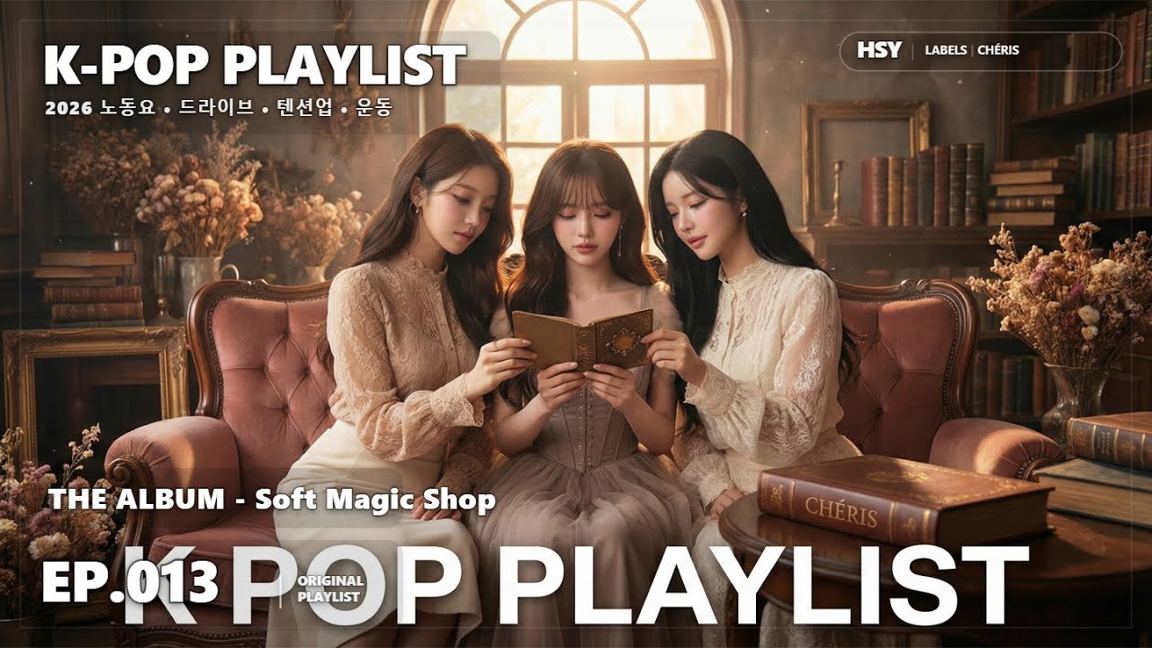 2026 무한반복 확정 K-POP 13 Soft Magic Shop🎧 듣기만 해도 기분 좋아지는 중독성 | 노동요, 드라이브 [HSY]