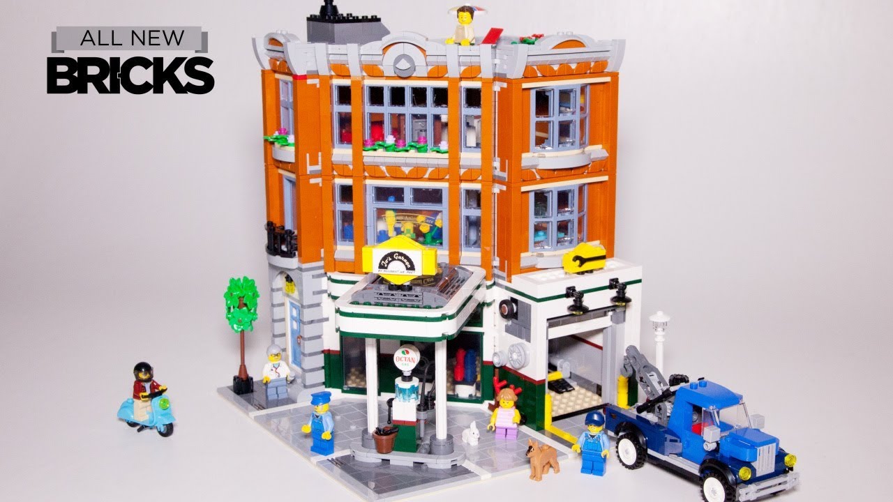 Lego Creator Expert 10264 Corner Garage Speed Build