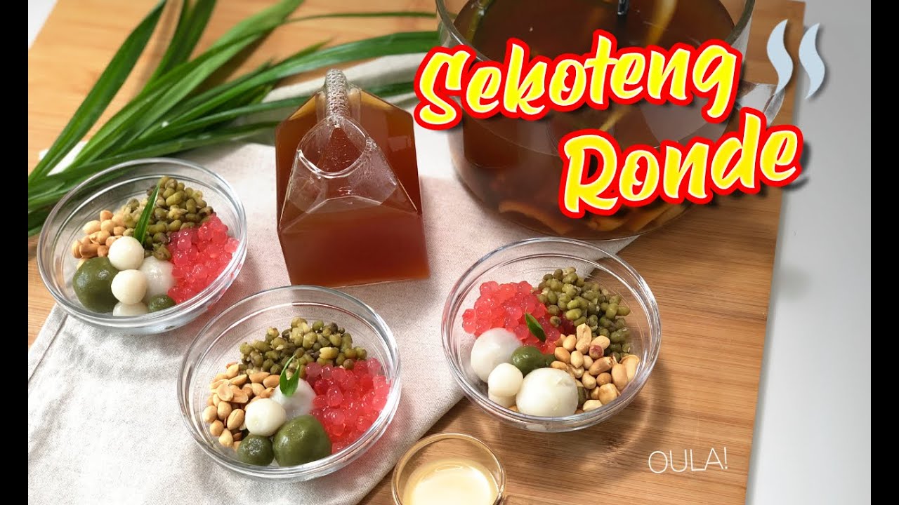 Resep sekoteng ronde - resep wedang ronde jahe