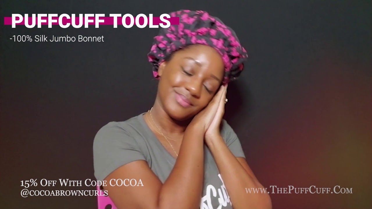PuffCuff haircare accessories and tools for cocoa brown curls -  PuffCuff All Day and All Night
