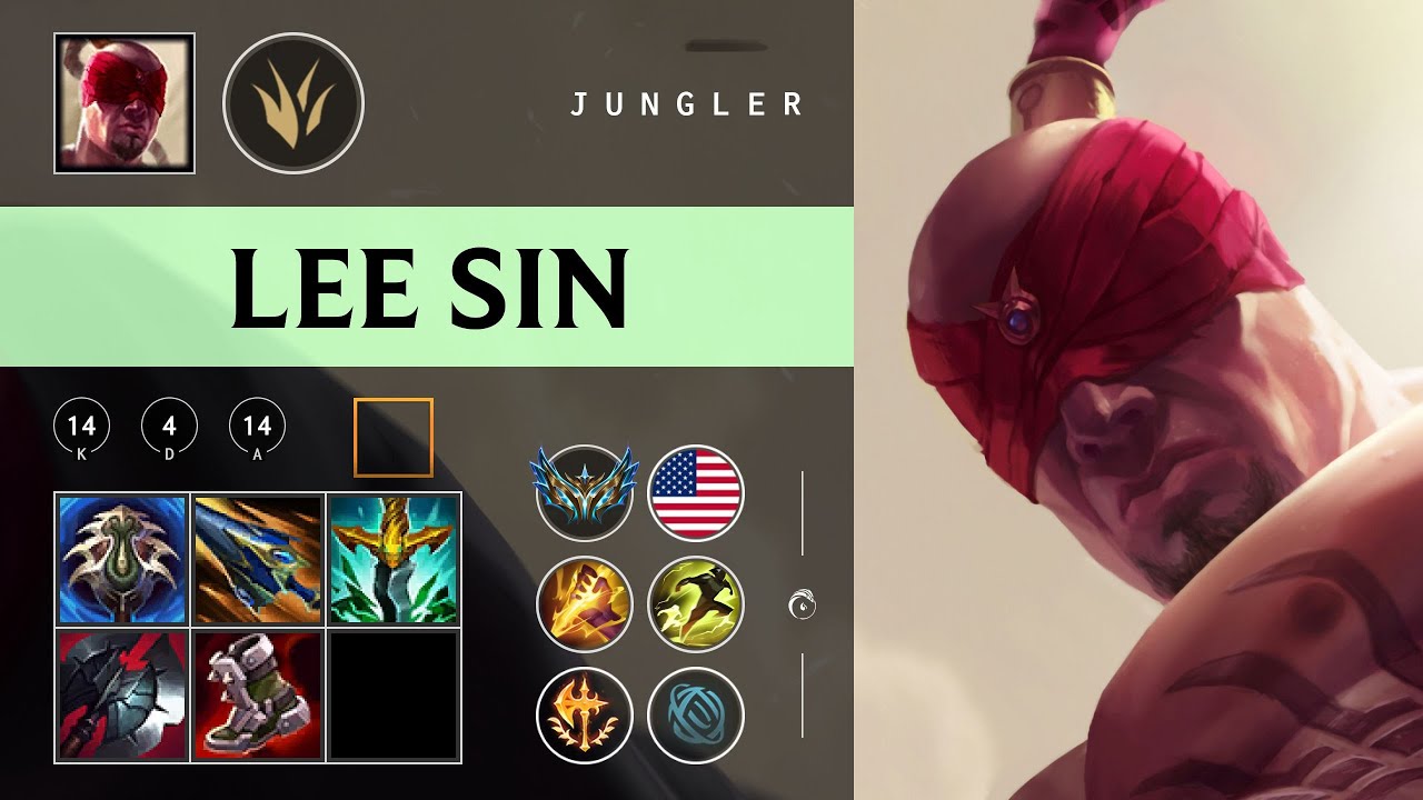 Lee Sin Jungle vs Zaahen - NA Challenger Patch 26.02