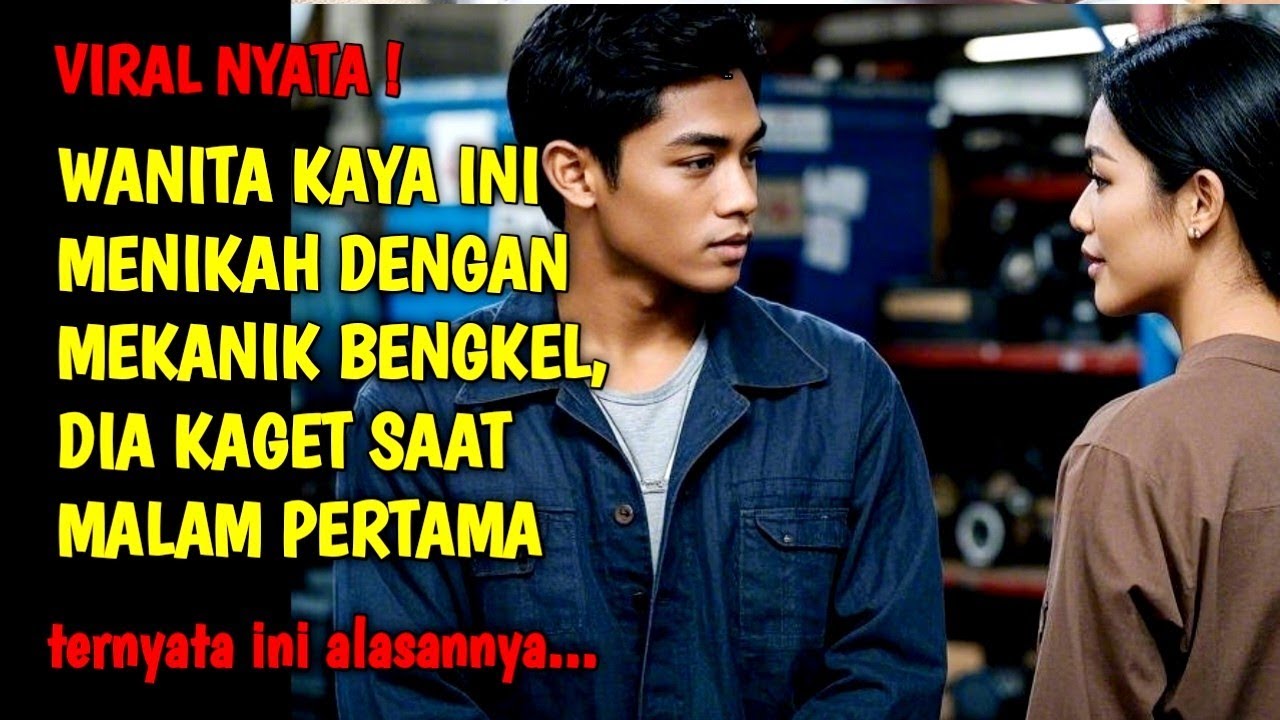 KISAH NYATA | VIRAL ! KISAH ROMANTIS WANITA KAYA RAYA INI MENIKAH DENGAN MEKANIK BENGKEL