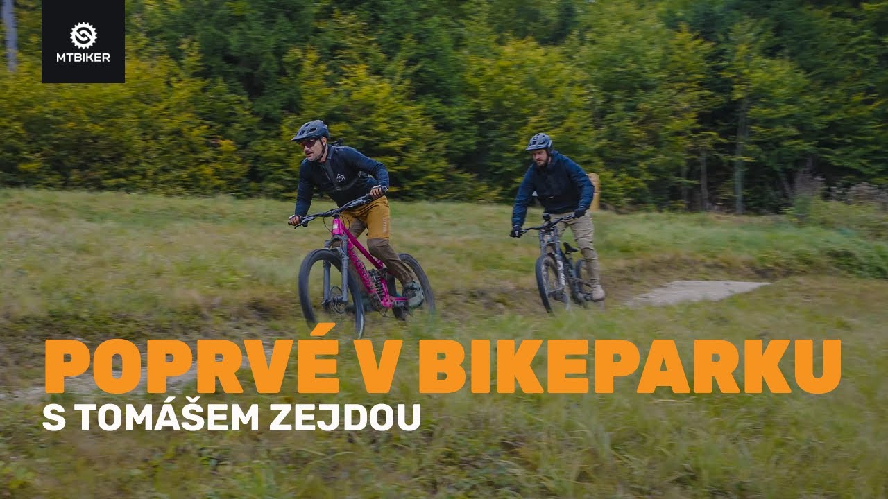 1. díl: Jak se chovat v bikeparku? A moje první jízda…