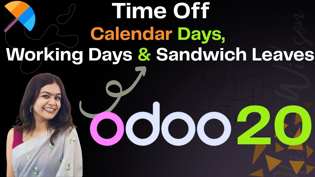 Odoo 20 Time Off Explained | Working Days, Calendar Days & Sandwich Leave