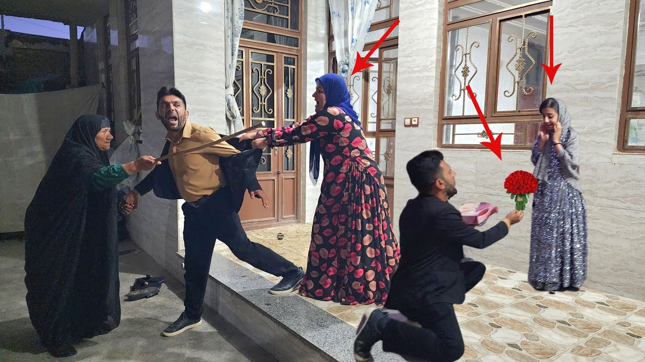 Hassan's Evil Wife: Hassan and his mother secretly propose to their maid