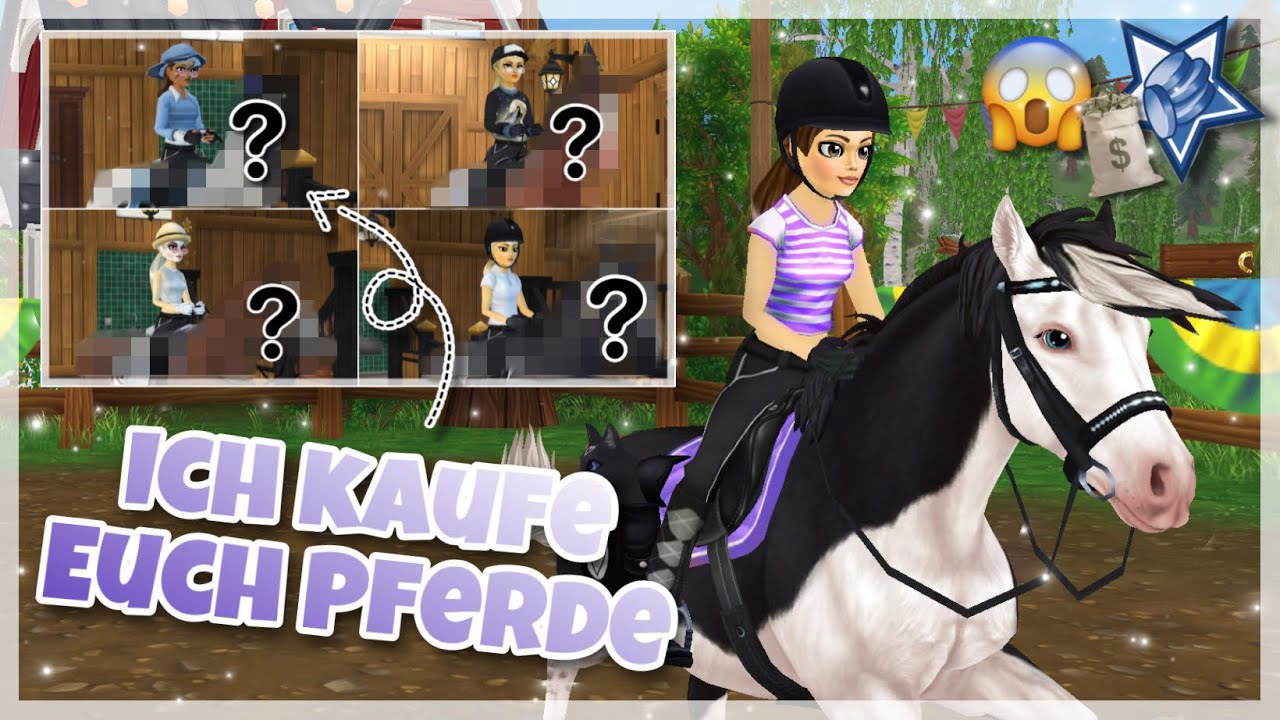 ICH KAUFE VIER LEUTEN VON EUCH EIN PFERD!💜😱Emelie Mcway🖤SSO