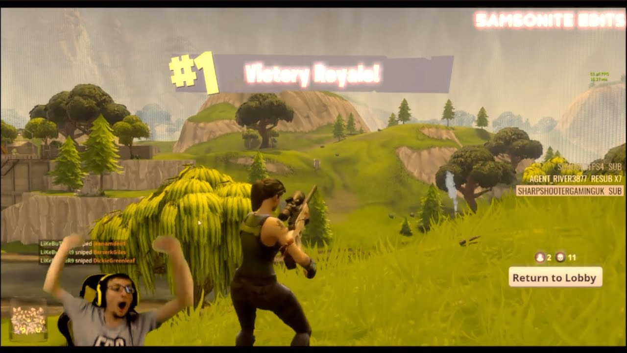 Fortnite Stream Highlights Montage (LikeButterLive)