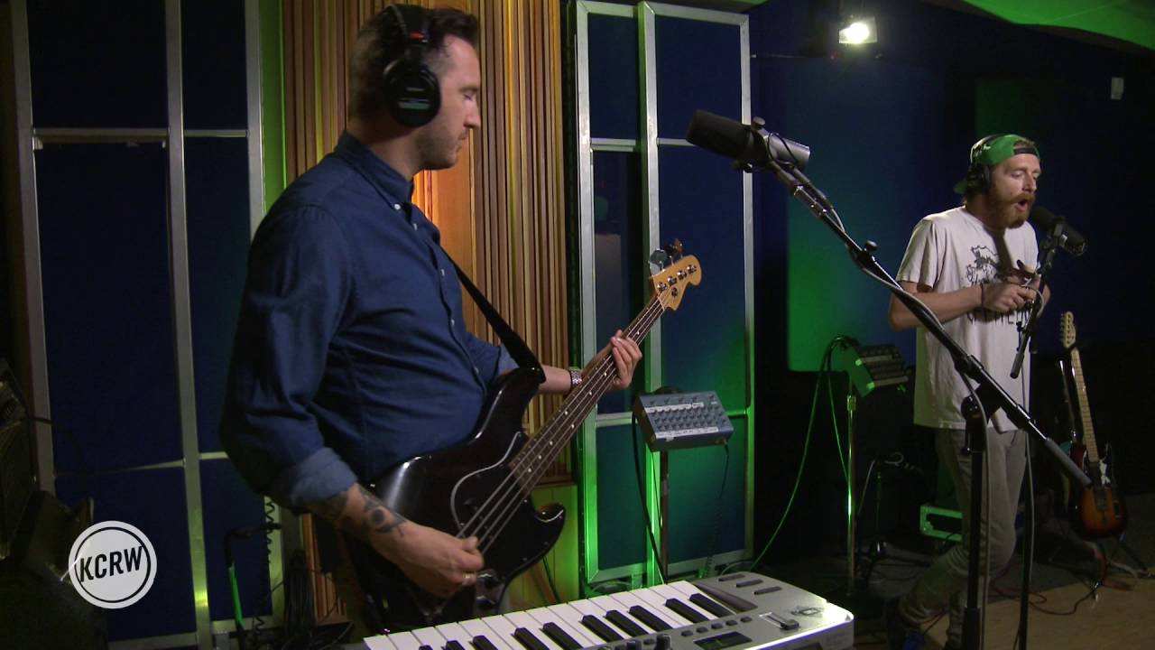 Bear Hands performing 