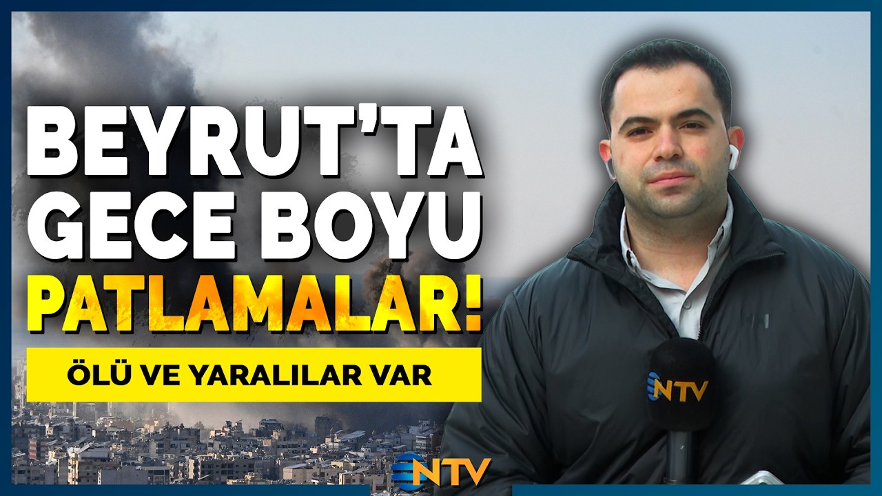 Son Dakika: Lübnan Alev Alev! İsrail Beyrut'u Vuruyor, Otel Bombardımanında Can Kayıpları Var | NTV