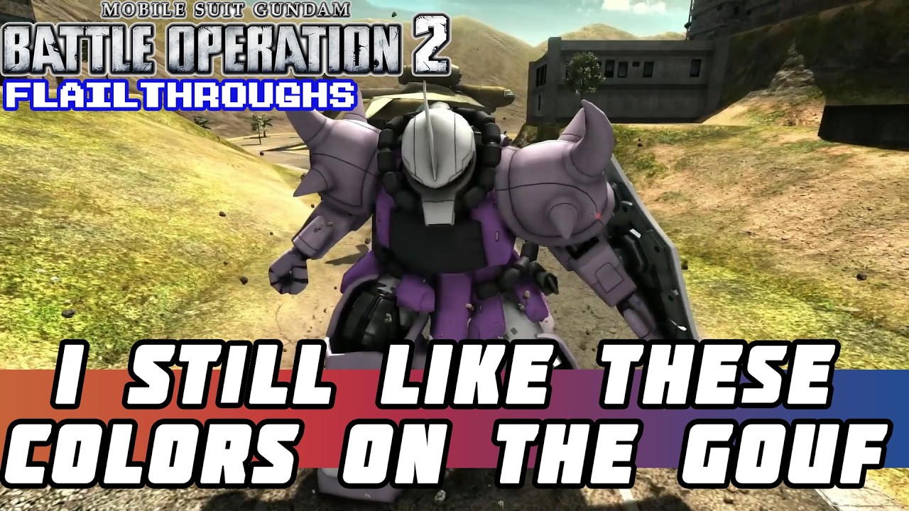 Gundam Battle Operation 2: A 300 Ace Match Queue On The New Map? Let's Gouf Around!