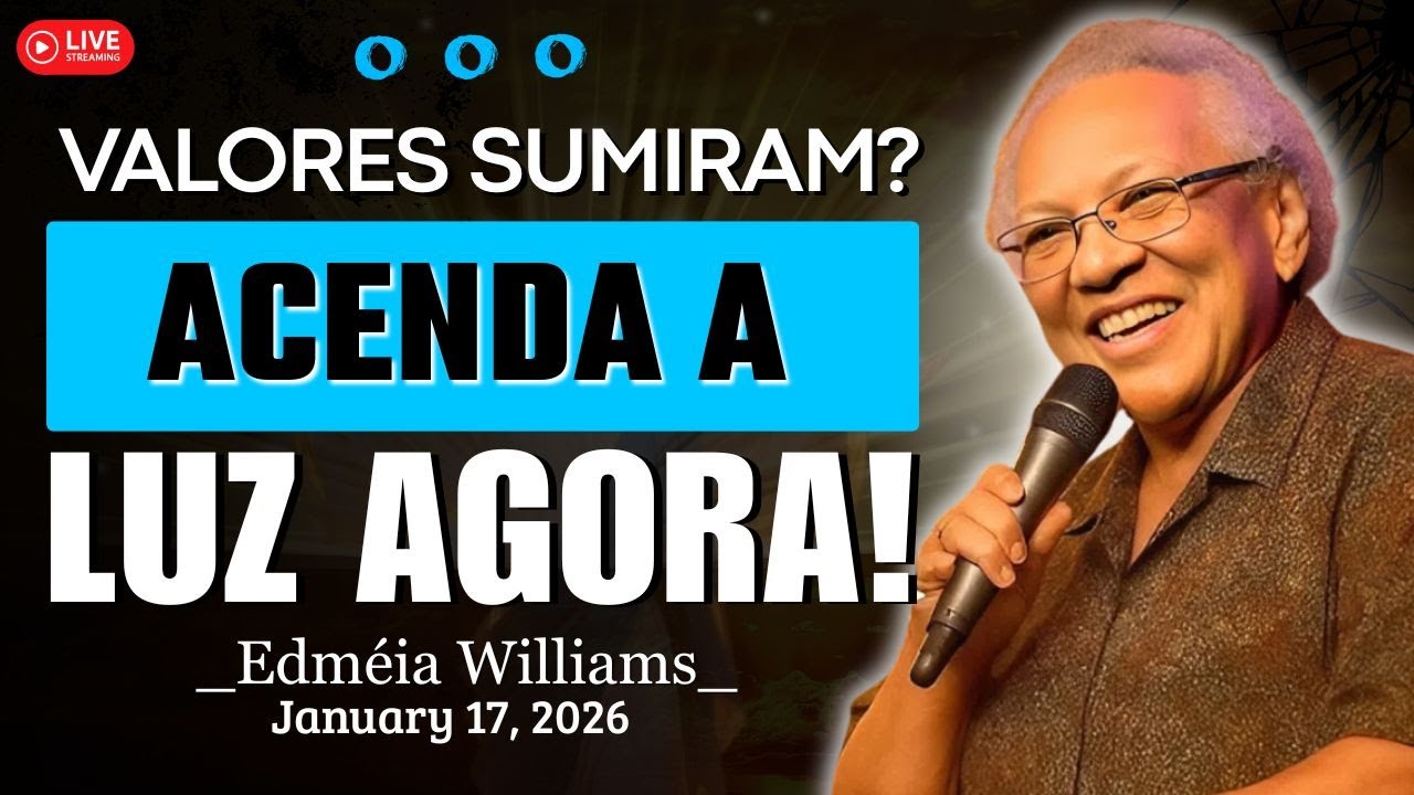 VOCÊ PERDEU VALORES EM CASA? ACENDA A CANDEIA E RESTAURE! | MISSIONÁRIA EDMÉIA WILLIAMS
