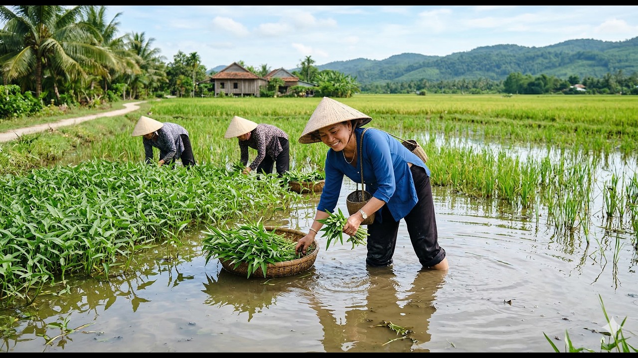 Hái rau miền Tây - [ Nhạc sáo trúc thư giản - Góc Miền Nam]