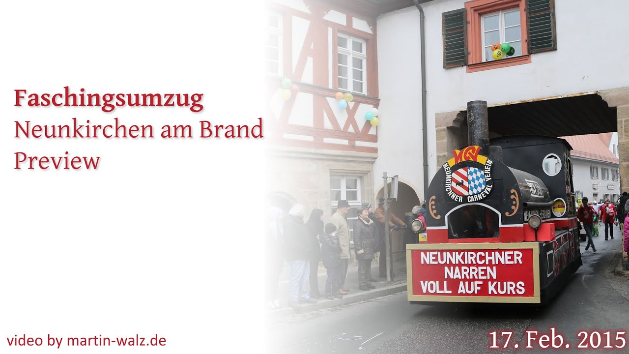 Faschingsumzug 2015 Neunkirchen am Brand