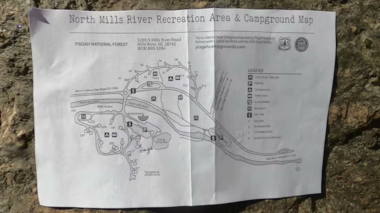 North Mills Campground Walk-through; Pisgah National Forest NC