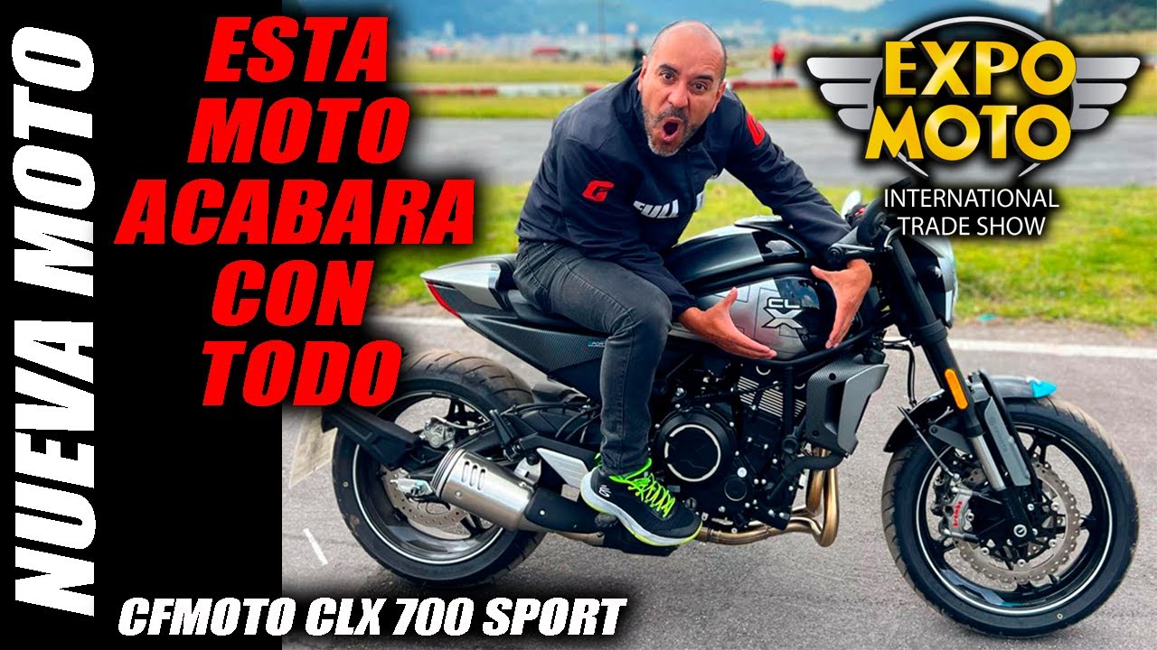 ESTA MOTO ACABARA con TODO😨EXPOMOTO 2022🔥Fullgass CFMOTO 700 CLX sport