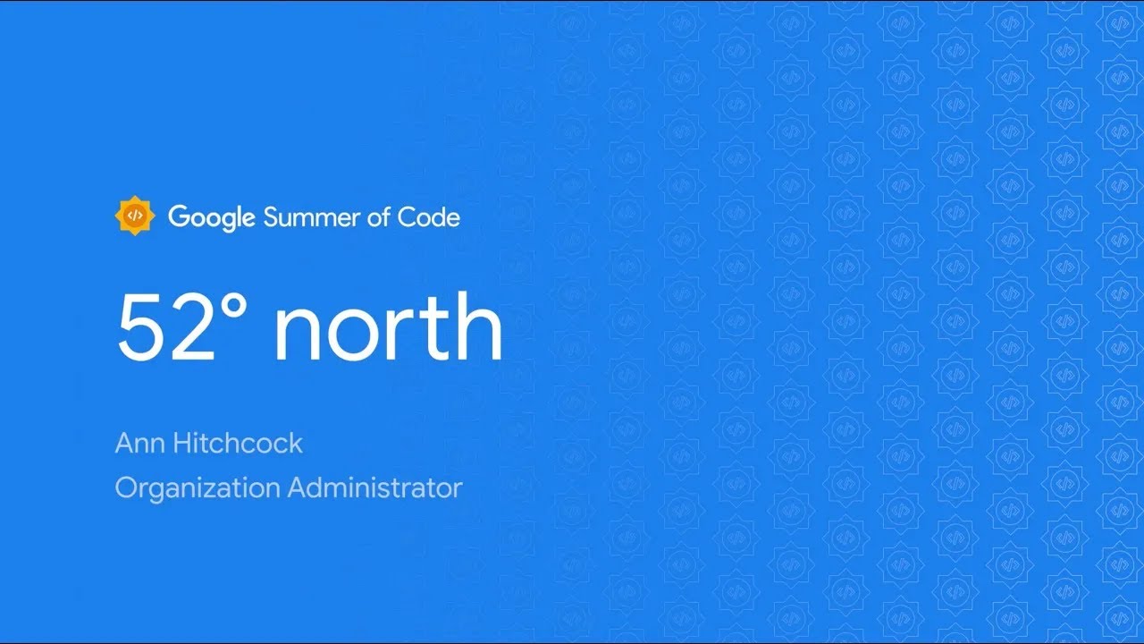 GSoC: 52°North