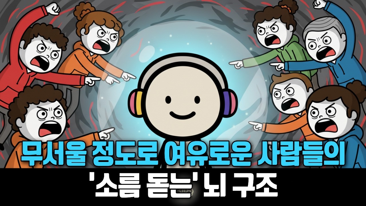 [5070 필독] 무서울 정도로 여유로운 사람들의 3가지 비밀 | 타인에게 절대 휘둘리지 않는 강철 멘탈 뇌과학 (지금 당장 시작하세요)