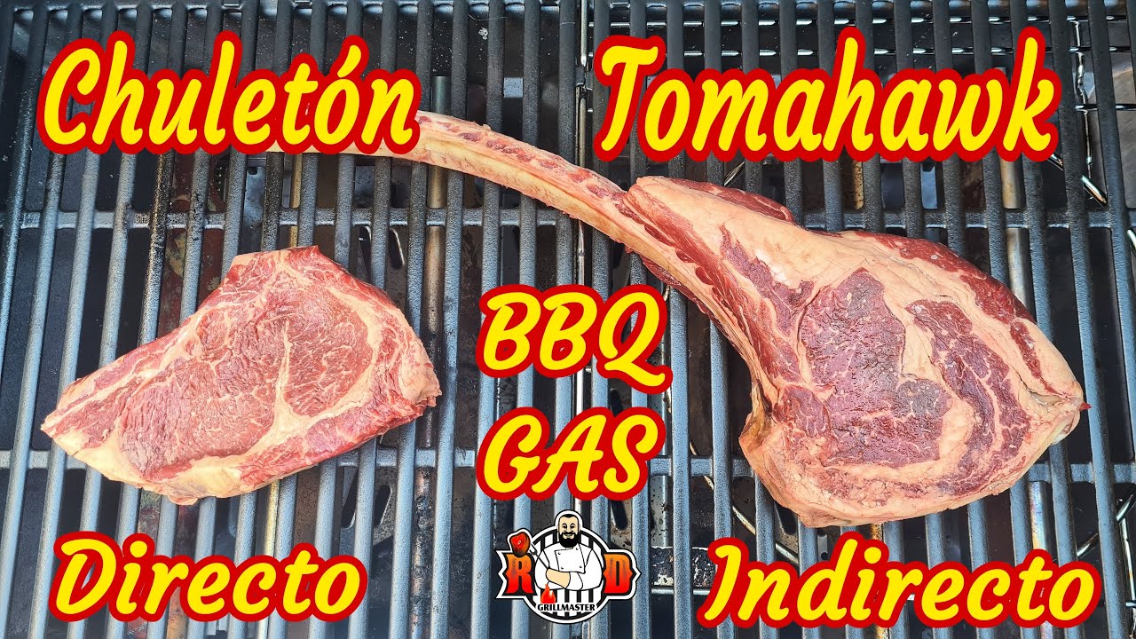 Chuleton & Tomahawk BBQ Gas |RDGrillmaster.