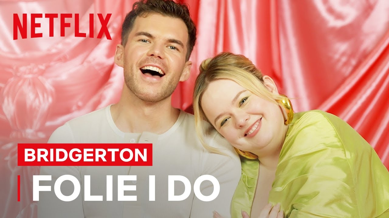 Nicola Coughlan and Luke Newton Play Folie I Do | Bridgerton | Netflix