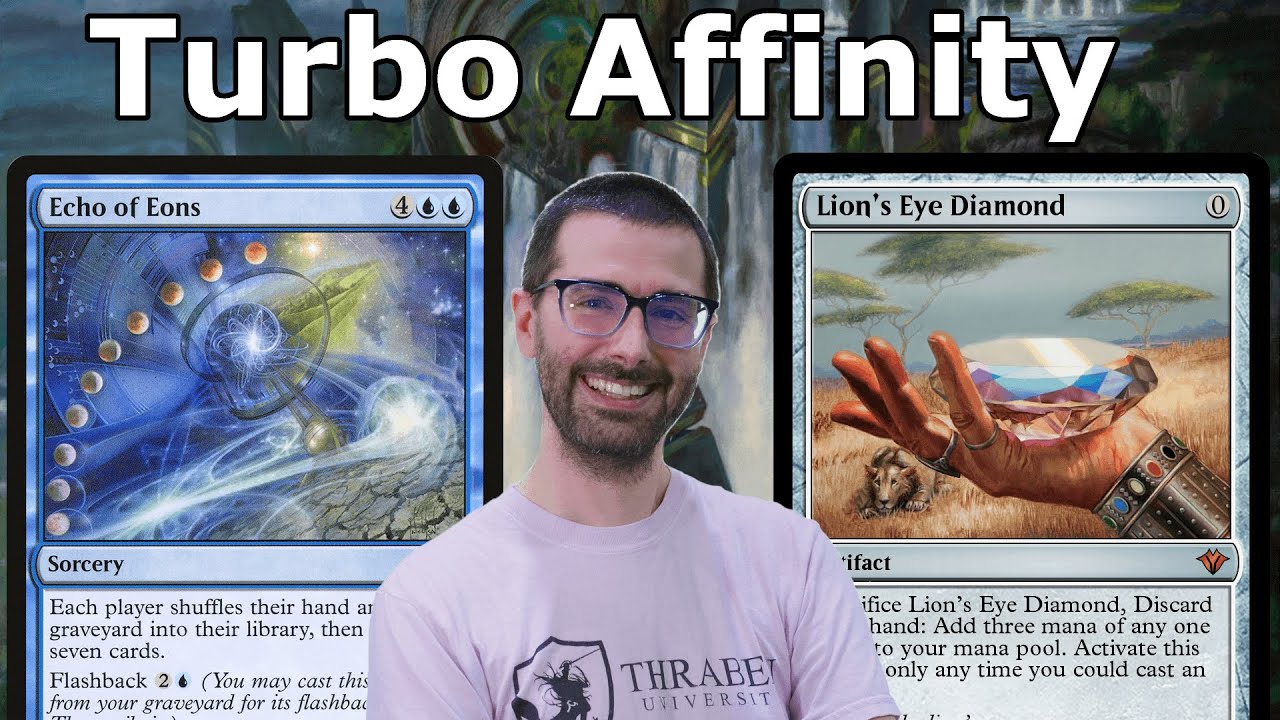 MAX SPEED AFFINITY!  Legacy Turbo LED Affinity MTG