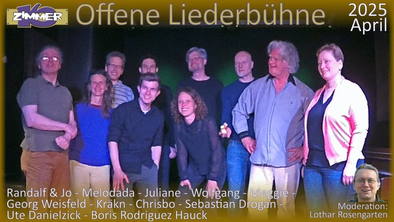 April 2025 Offene Liederbühne