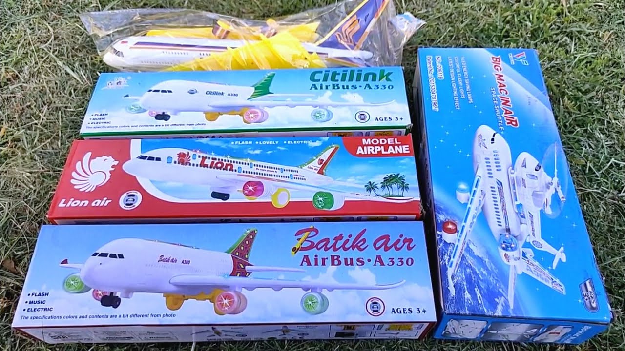 5 Big Airplanes Model Unboxing And Testing || Assemble Airplanes
