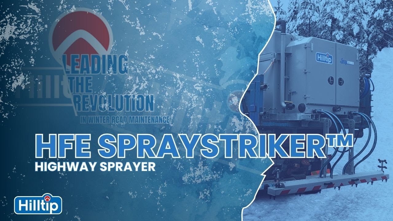 Hilltip HFE- SprayStriker™ De-icing Brine Sprayer- liquid Spreader - North America