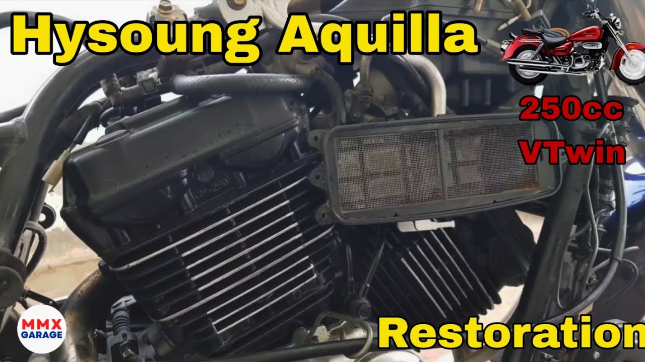 Реставрация мотоцикла Hyosung Aquila GV 250 | Свечи зажигания | Эпизод 3