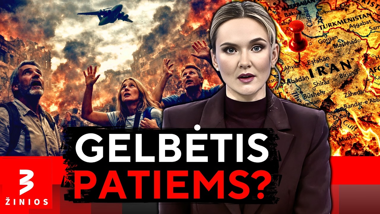 Karo chaosas: evakuacija – tik daliai įstrigusių lietuvių • TV3 žinios