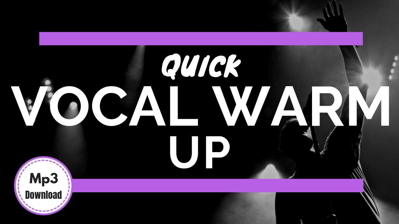Get Stage-Ready Fast – Quick Pro Vocal Warm-Up & Free MP3