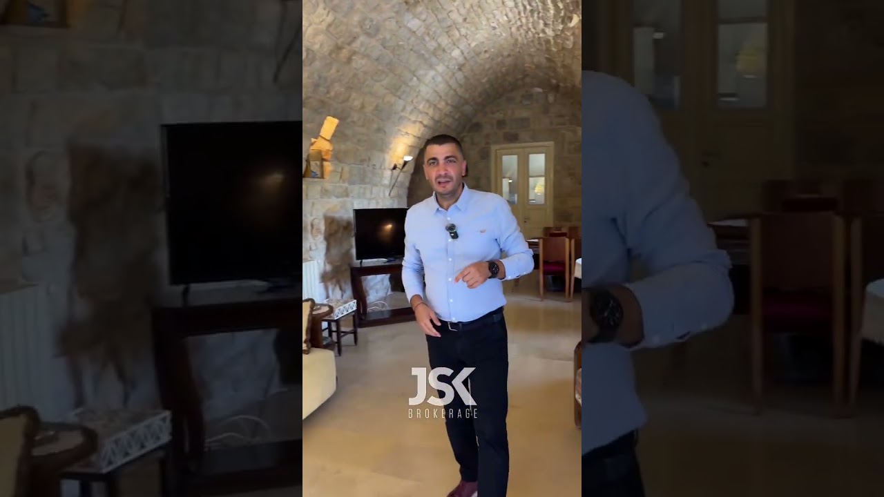 Fully Renovated Traditional Lebanese House For Sale in Batroun Area