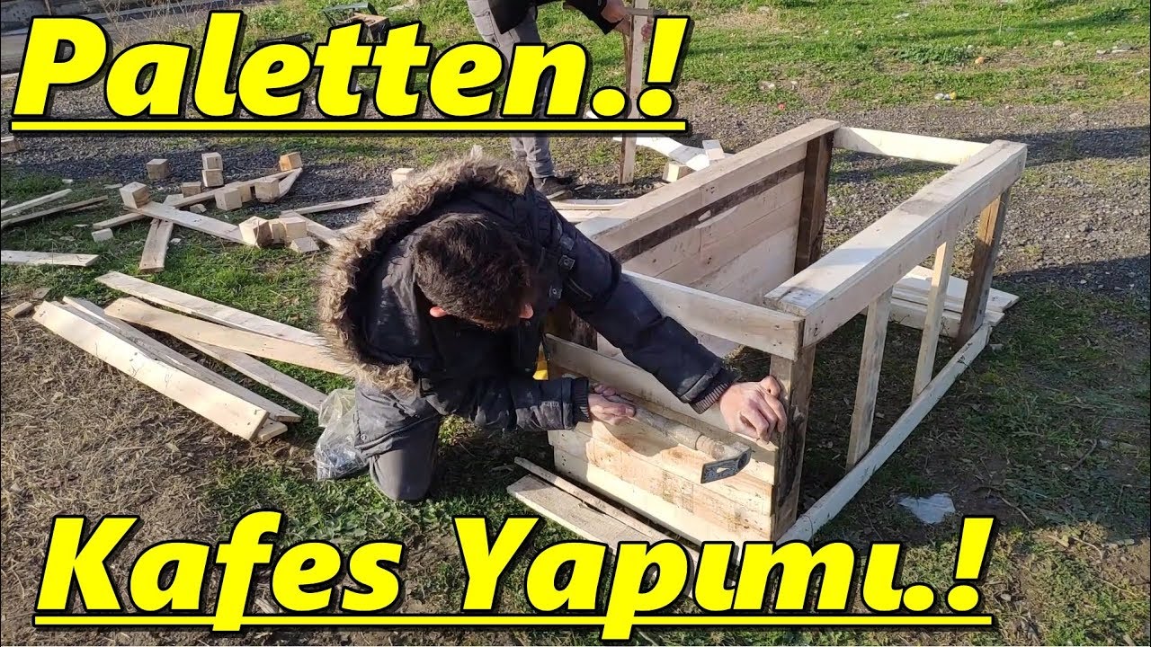 Paletten Kafes Yapımı.!BoL kahkahaLı-/#Tekirdağ/#Süleymanpaşa/#Tavuk/#Kümes