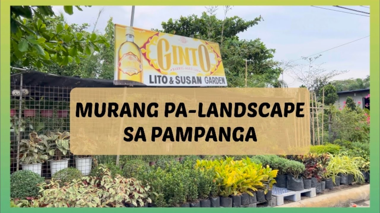 Murang pa-Landscape sa Pampanga