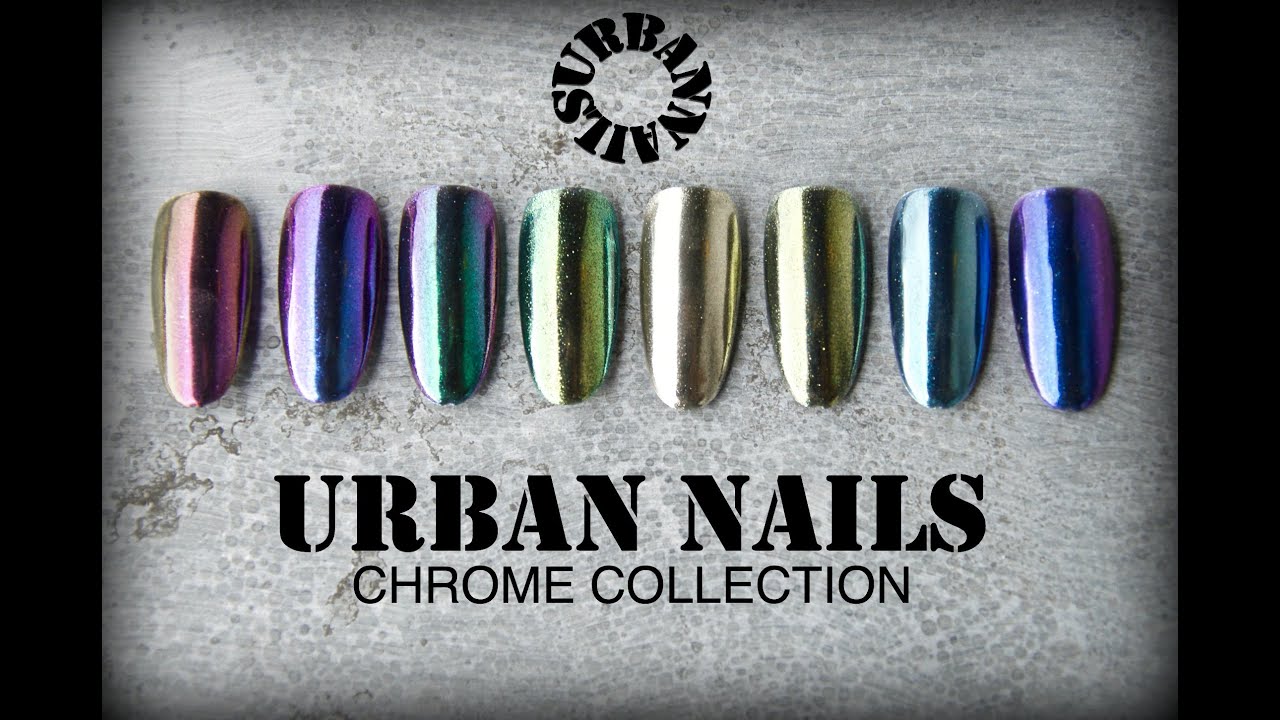 Swatches: Urban Nails Chrome Collection