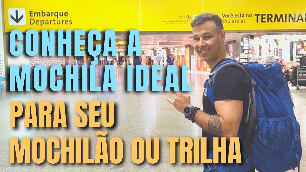 A MOCHILA PERFEITA PARA SEU MOCHILÃO E TRILHA - Apresentando a Deuter Tour Lite 40L+10