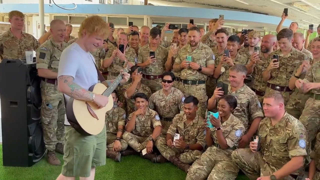 Ed Sheeran   British Forces  Cyprus   Perfect
